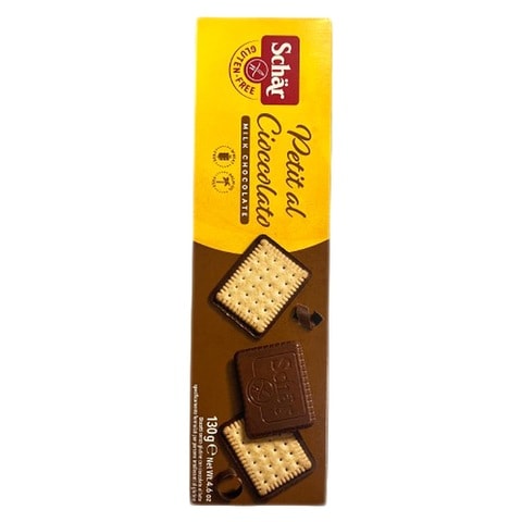 Schar Gluten-Free Biscuit With Milk Chocolate 130g