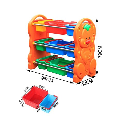 Children Plastic Toys Cabinet