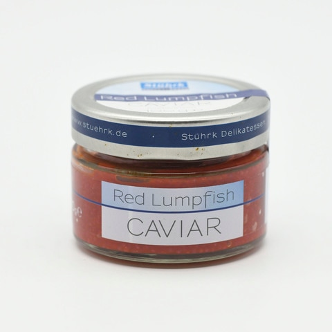 Stuhrk Red Lumpfish Roe Caviar 100g
