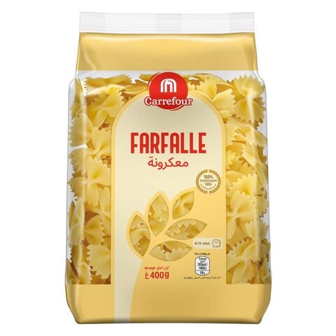 Carrefour pasta farfalle 400 g