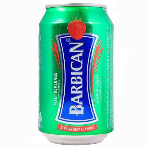 Barbican Malt Beverage Strawberry Flavor 330 Ml