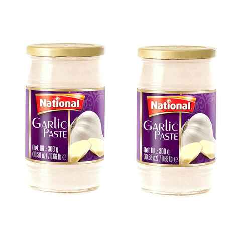 Buy National Garlic Paste 300g Pack of 2 in UAE