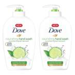 اشتري Dove Cucumber And Green Tea Nourishing Hand Wash 500ml x Pack of 2 في الكويت