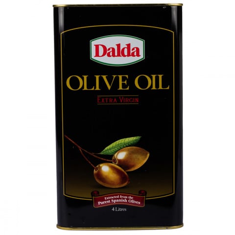 Dalda Olive Oil Extra Virgin Tin 4litre