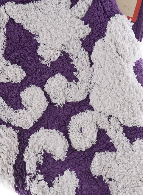 Purple Bath Mat 50x80 cm