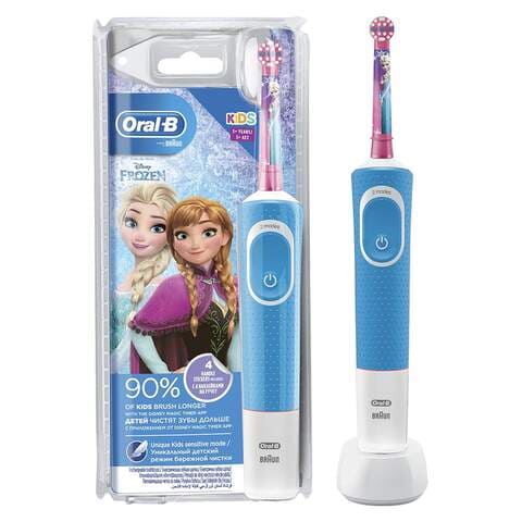 Oral-B Vitality Rechargeable Kids Frozen Toothbrush D100 Blue