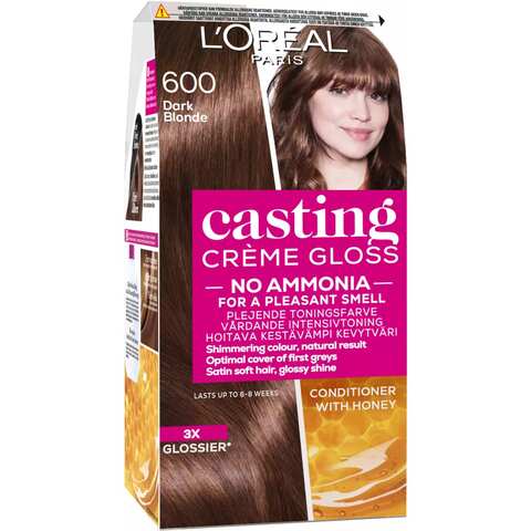 L&rsquo;Or&eacute;al Paris Casting Creme Gloss Hair Colour 600 Dark Blonde