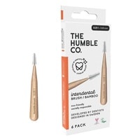 The Humble Co Interdental Bamboo Brush Size 1 Orange 6 PCS