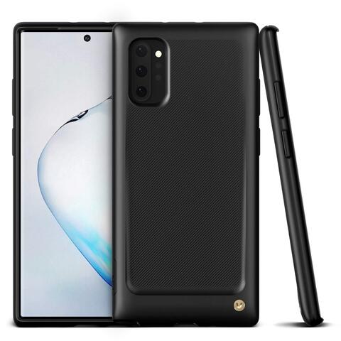 VRS Design Damda Single Fit designed for Samsung Galaxy Note 10+ 5G / Note 10 PLUS case / cover - Black