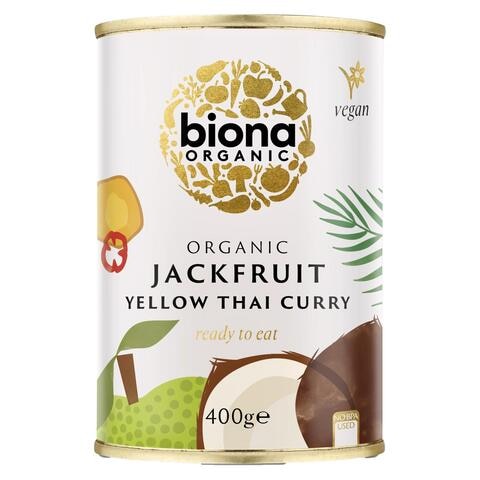 Buy Biona Organic Yellow Thai Curry Jackfruit 400g in UAE