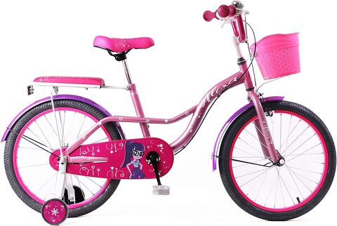 Buy Vego Alexa Kids Bike 20 Inch With Rear Sidewheels Light Pink