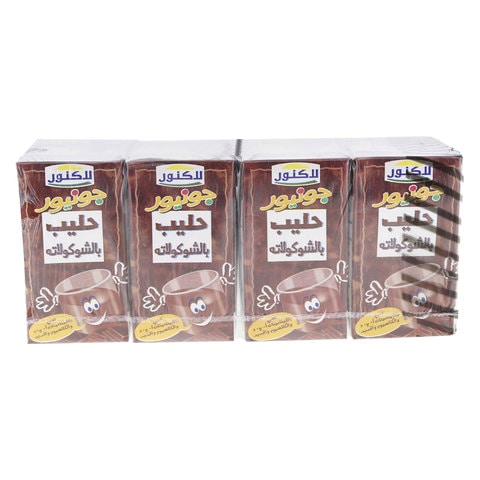 Lacnor Essentials Junior Chocolate Milk 125ml Pack of 6