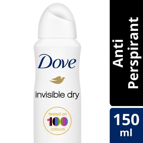 Dove  Women Antiperspirant Deodorant Spray For Refreshing 48-Hour Protection Invisible Dry Alcohol Free 150ml