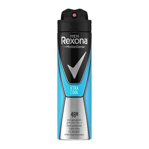 Buy Rexona Xtra Cool Antiperspirant Deodorant Spray for Men - 150ml ...