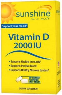 Windmill Health Products Sunshine Super Vitamin D - 2000 IU - 60 Tablets
