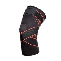 Esonmus-Knee Support Professional Protectives Sports Knee Pad Outdoor Running Knee Pads Orange L