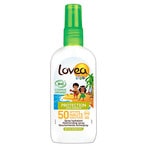 Buy Lovea Kids Organic Protection SPF50 Moisturizing Spray 100ml in UAE