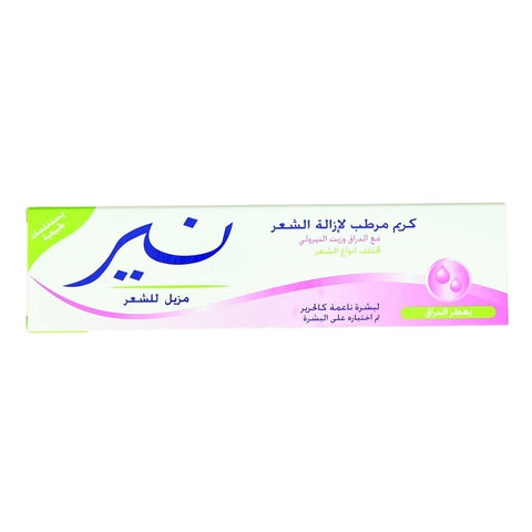 Nair moisturising hair removal cream peach fragrance 110 ml