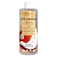 Eveline Cosmetics Rich Coconut Micellar Water With Toner White 500ml