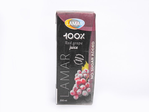 Lamar Red Grape Juice 100% - 200ml
