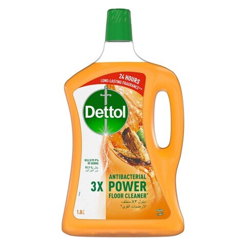 Dettol 3x Power Antibacterial Floor Cleaner Oud 3L