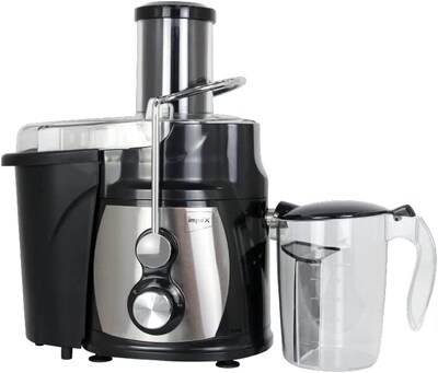 Black+Decker L Juice Extractor,1.7, 800W, Black/Silver - eXtra Saudi