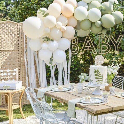 Baby shower hanging store decorations