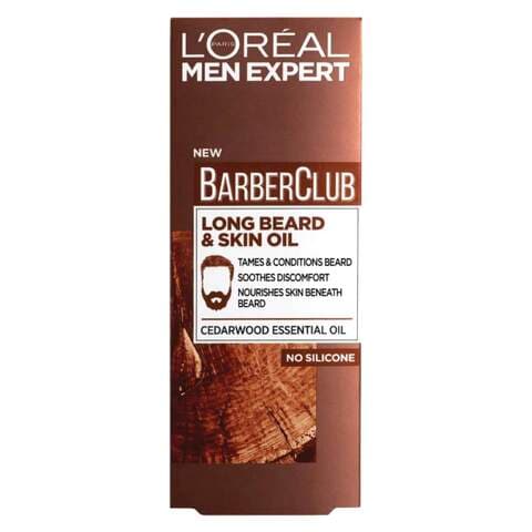 L&#39;Oreal Paris Barber Club Long Beard And Skin Oil Orange 300ml