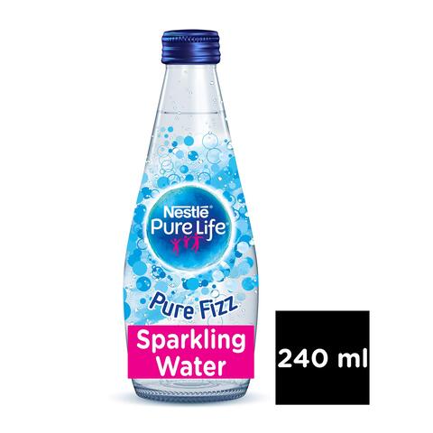 Buy Nestle Pure Life Sparkling Water - 240ml Online - Shop Beverages on ...