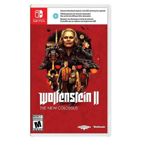 Bethesda Wolfenstein-2 The New Colossus For Nintendo Switch