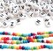 24-Grid Craft Bead with Rope Mini Seed Beads Set for Jewelry Making Bracelet 3300 Pcs