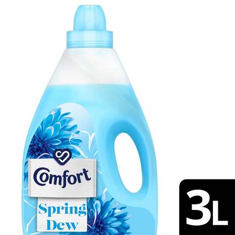 Comfort Liquid fabric conditioner spring dew scent 3 L