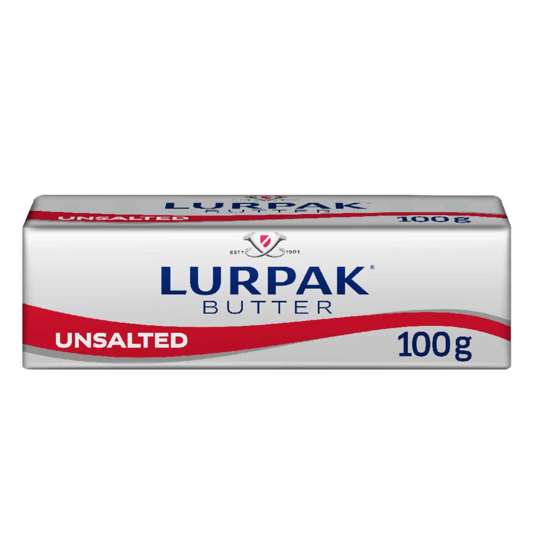 Buy Lurpak Unsalted Butter Block 100g Online Shop Fresh Food on