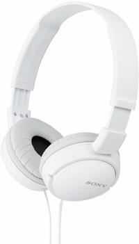Sony MDR-ZX110AP Headphones With Mic Wired Over-ear White