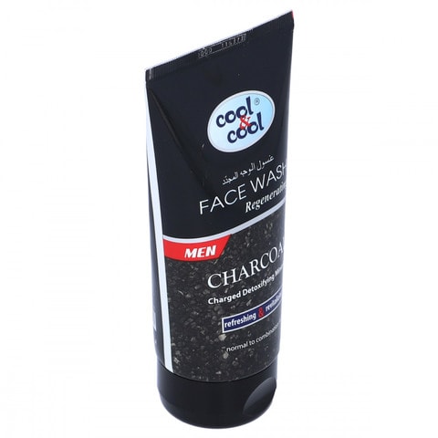 Cool &amp; Cool Face Wash Regenerating Charcoal 150ml