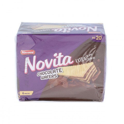 Bisconni Novitta Chocolate Wafer 6 Packs