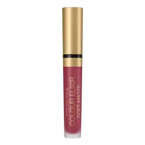 Buy Max Factor Colour Elixir Soft Matte Liquid Lipstick 035 Faded Red 4ml  Online - Shop Beauty & Personal Care on Carrefour UAE