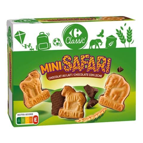 Carrefour Classic Mini Zoo Chocolate Biscuits 160g