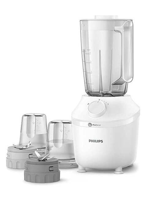 Philips 2x1 Electric Blender, 1.9L, 450W, White, HR2041/50 Online Shop Electronics & Appliances on Carrefour Saudi Arabia