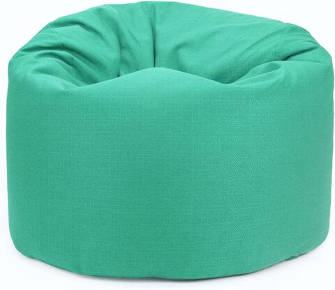 Luxe Decora Cudens Fabric Bean Bag (Compact, Teal)