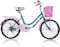 Vego Fashion City Bike - Green-Pink, 20 Inch