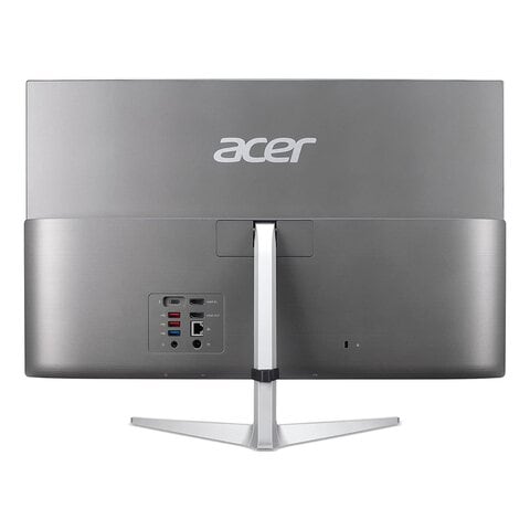 Acer Aspire C24-1650 All-In-One Desktop With 23.8-Inch Display Core-i5-1135G7 Processor 8GB RAM 512GB SSD Intel UHD Graphics Windows 11 Home Silver