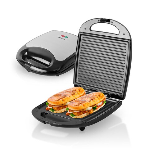 Saachi Sandwich Maker/Grill NL-SM-4660Bk With Automatic Temperature Control