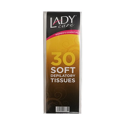 Lady Care Non Woven Depilatory Tissues 30 Pieces