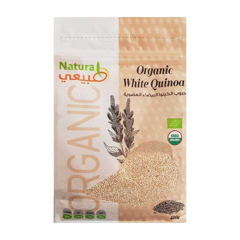 Natural Organic White Quinoa 400g