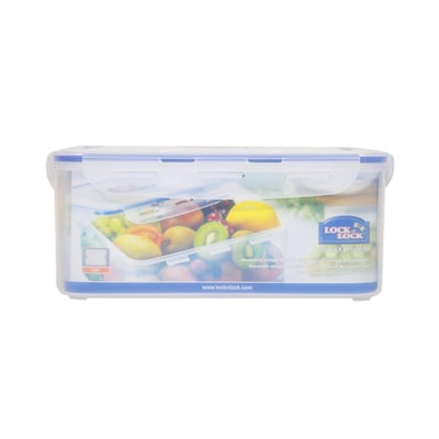 Buy Lock & Lock Rectangular Food Container with Dividers - 2.6 L Online in  UAE