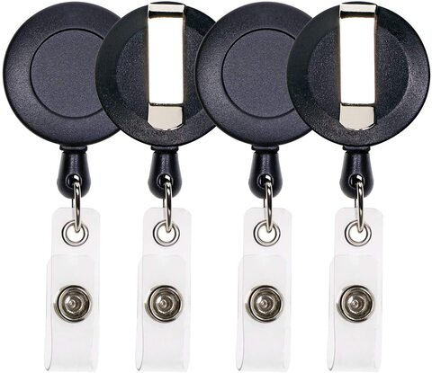 Buy Generic Tupalizy Retractable Badge Holder Id Badge Reel Clips