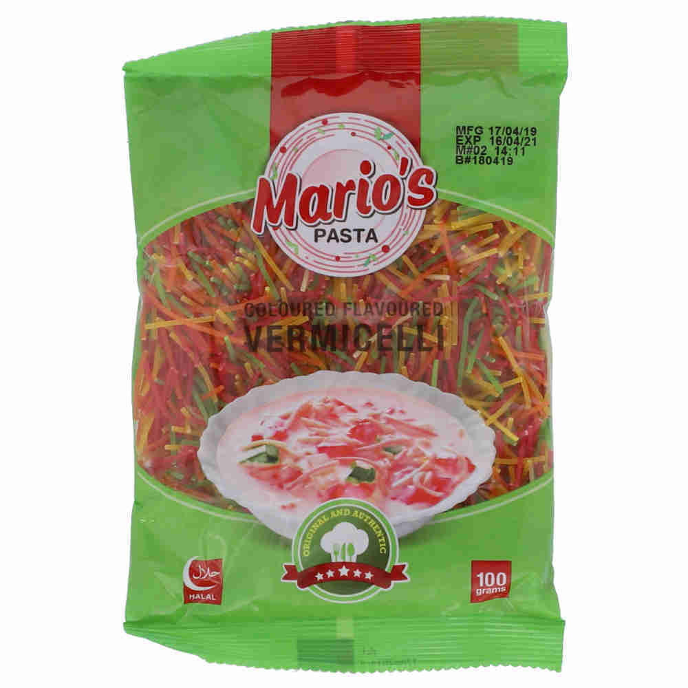 Buy Mario�s Pasta Colored Flavored Vermicelli 100g