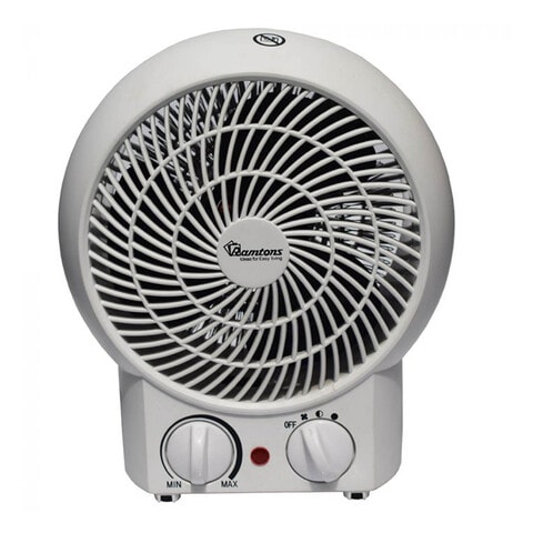 Buy White Fan Heater, 3 Heat Settings- Rm/475 Online - Carrefour Kenya