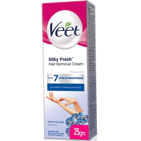 Veet Brightening Sensitive Skin with Microbeads Hair Removal Cream 25g